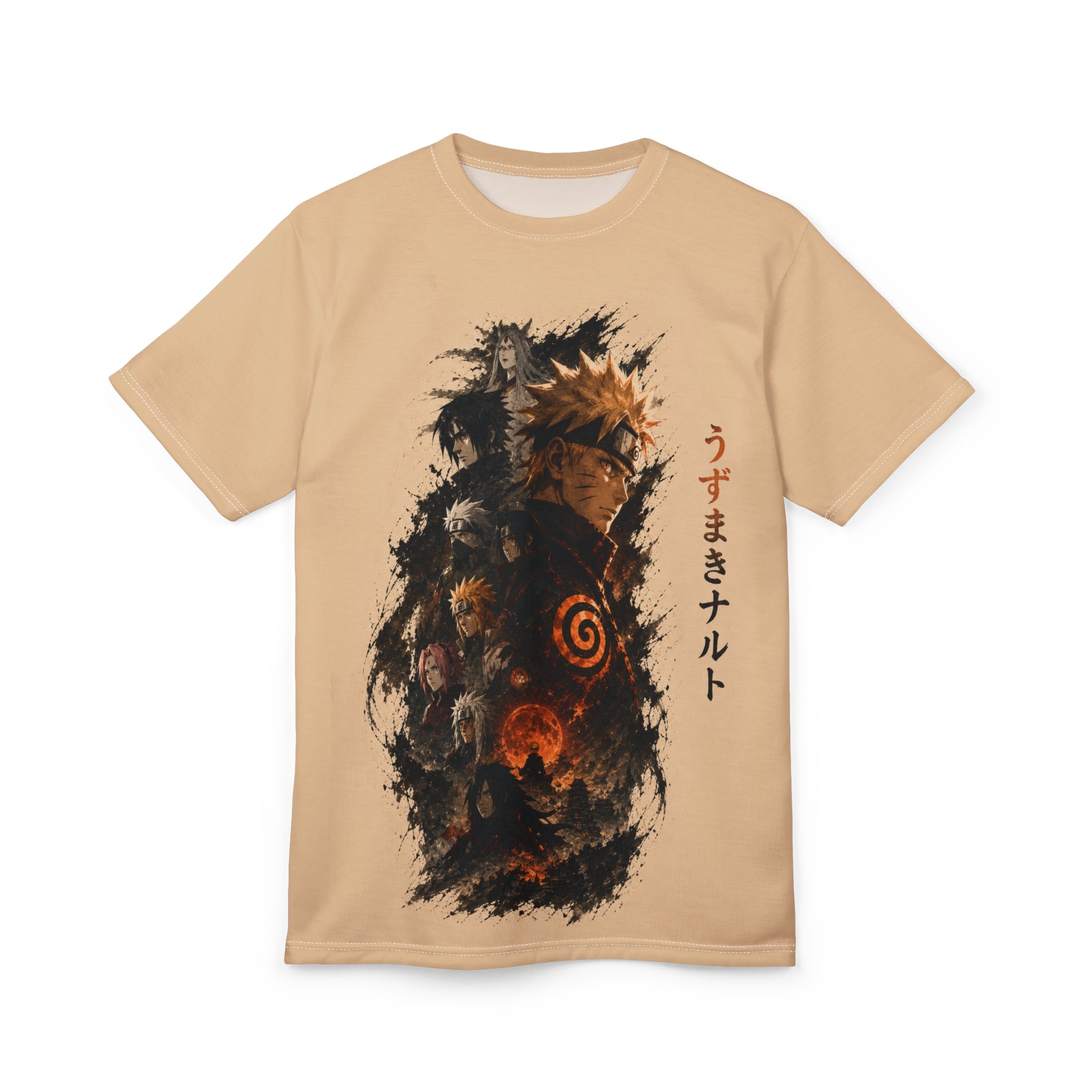 Anime Ninja Graphic Tee — Uzumaki Naruto Design