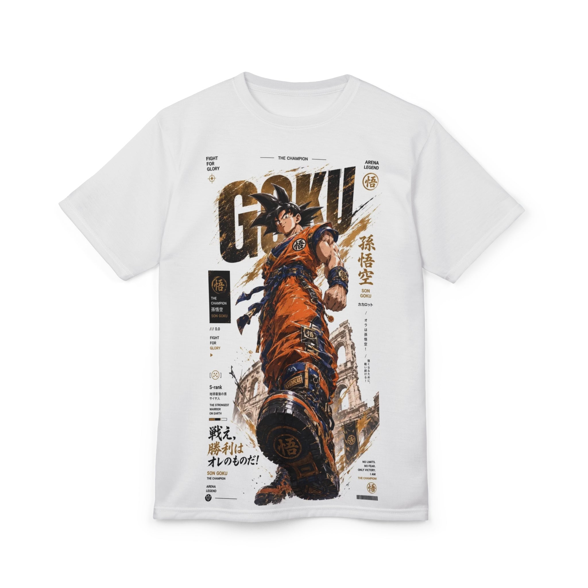 Goku Graphic Tee — Vintage Martial Arts Anime Design