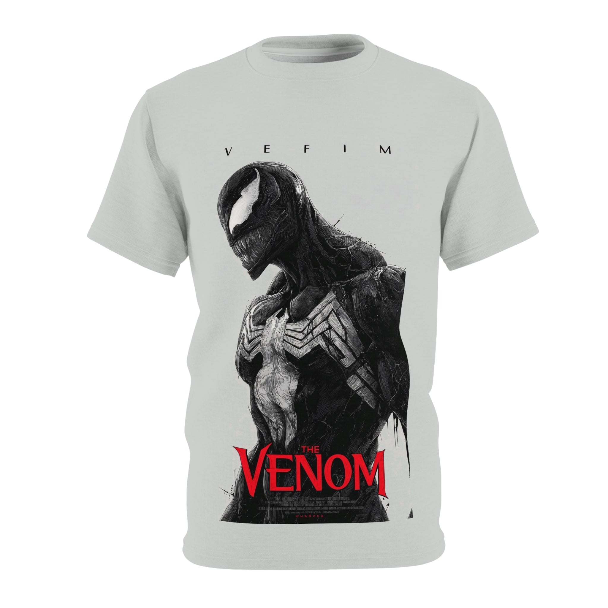 Venom Graphic Tee — Dark Symbiote Movie Shirt