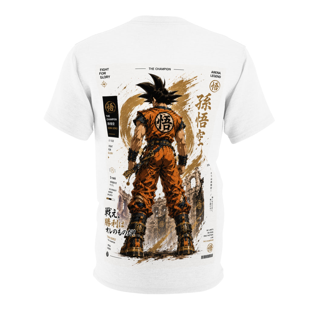 Goku Graphic Tee — Vintage Martial Arts Anime Design