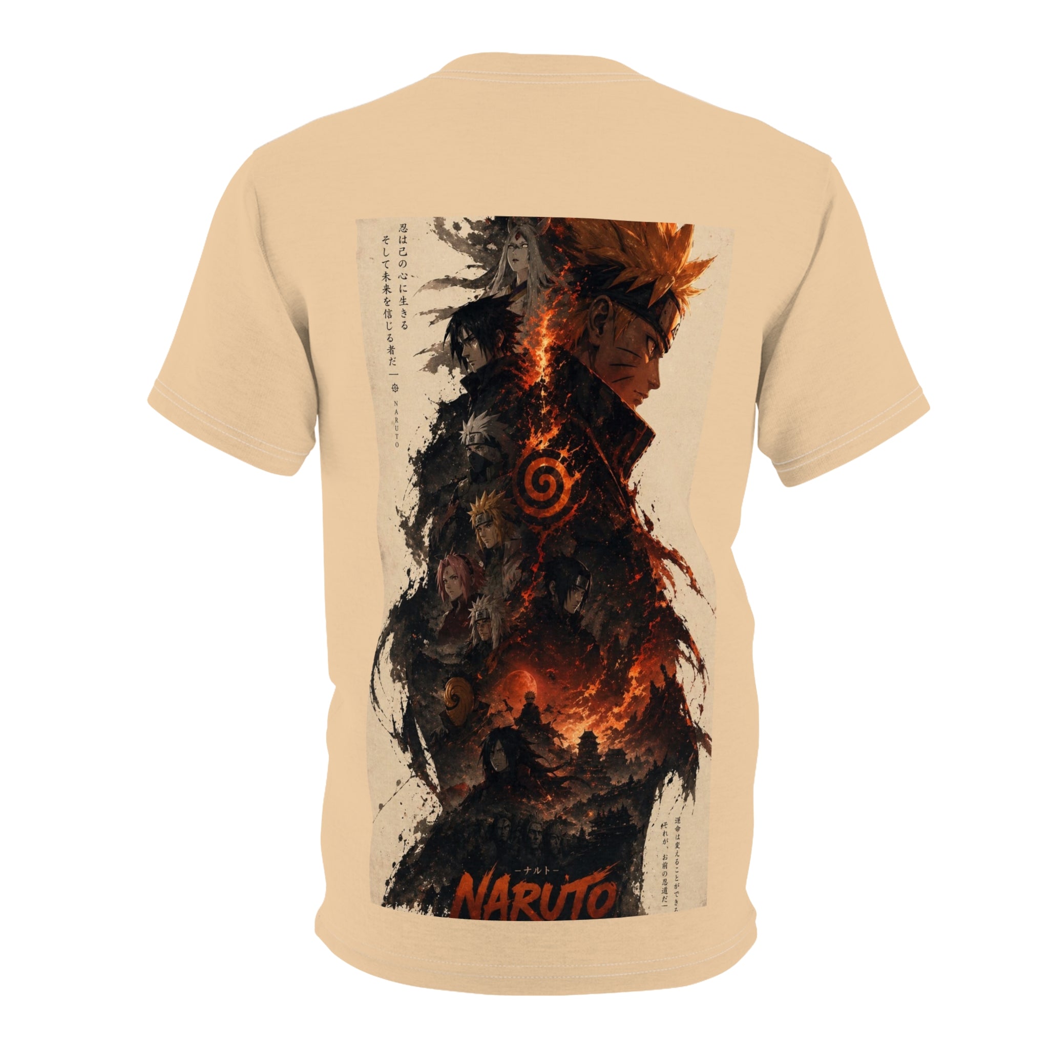 Anime Ninja Graphic Tee — Uzumaki Naruto Design