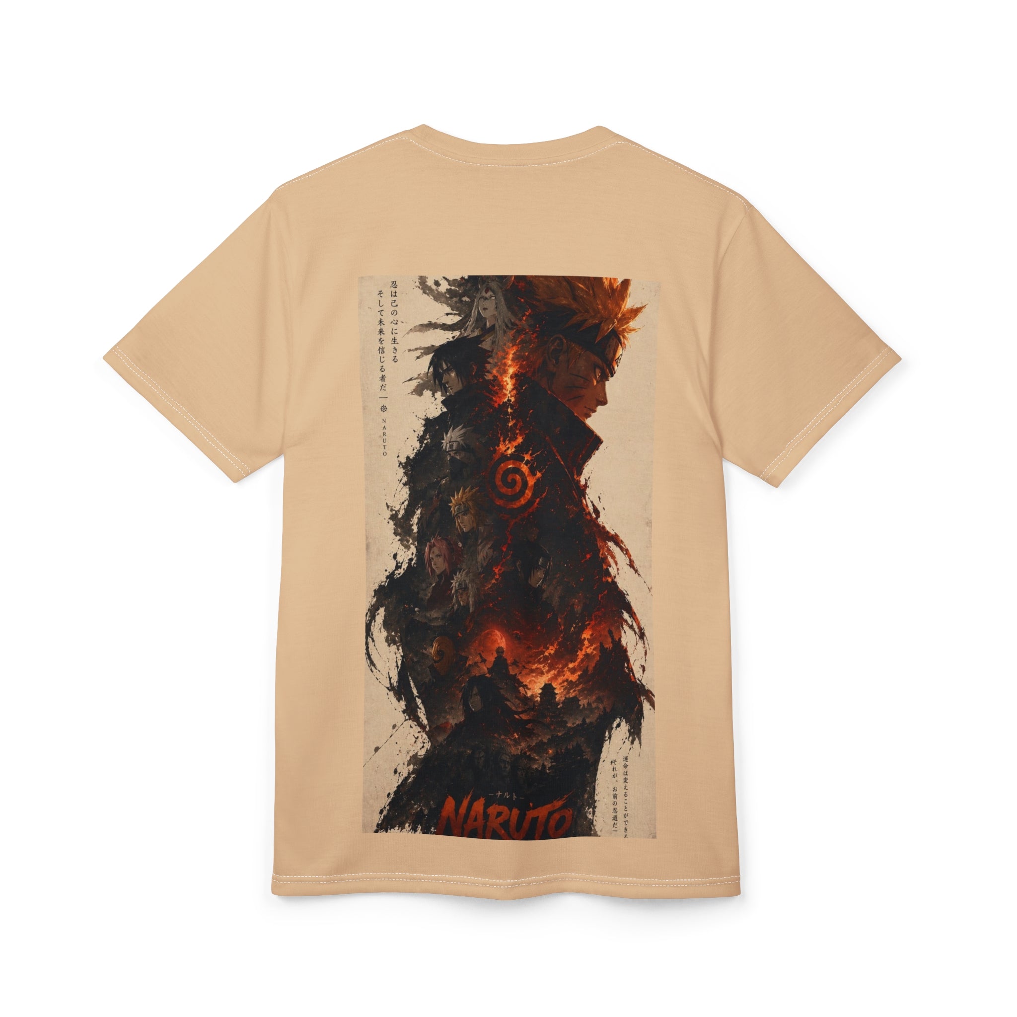 Anime Ninja Graphic Tee — Uzumaki Naruto Design
