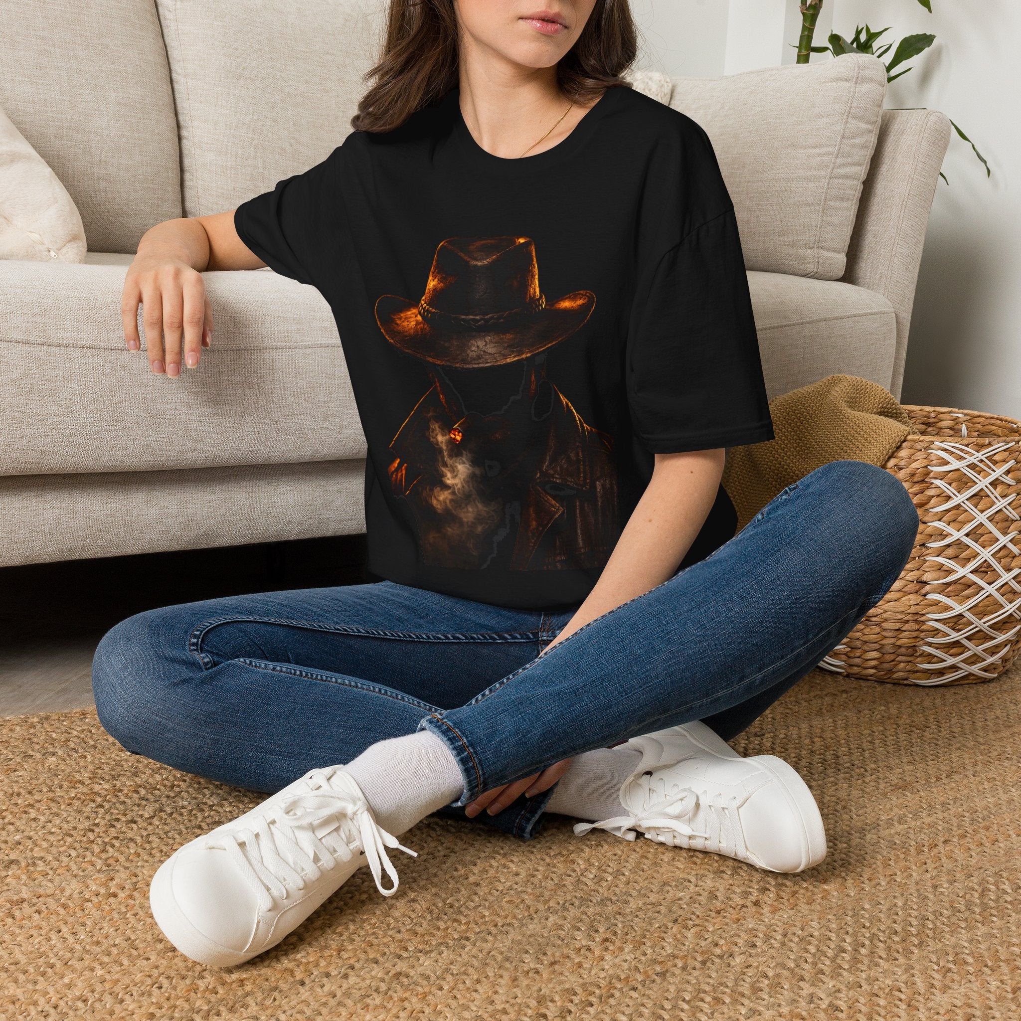 Smoky Cowboy Gaming T-Shirt