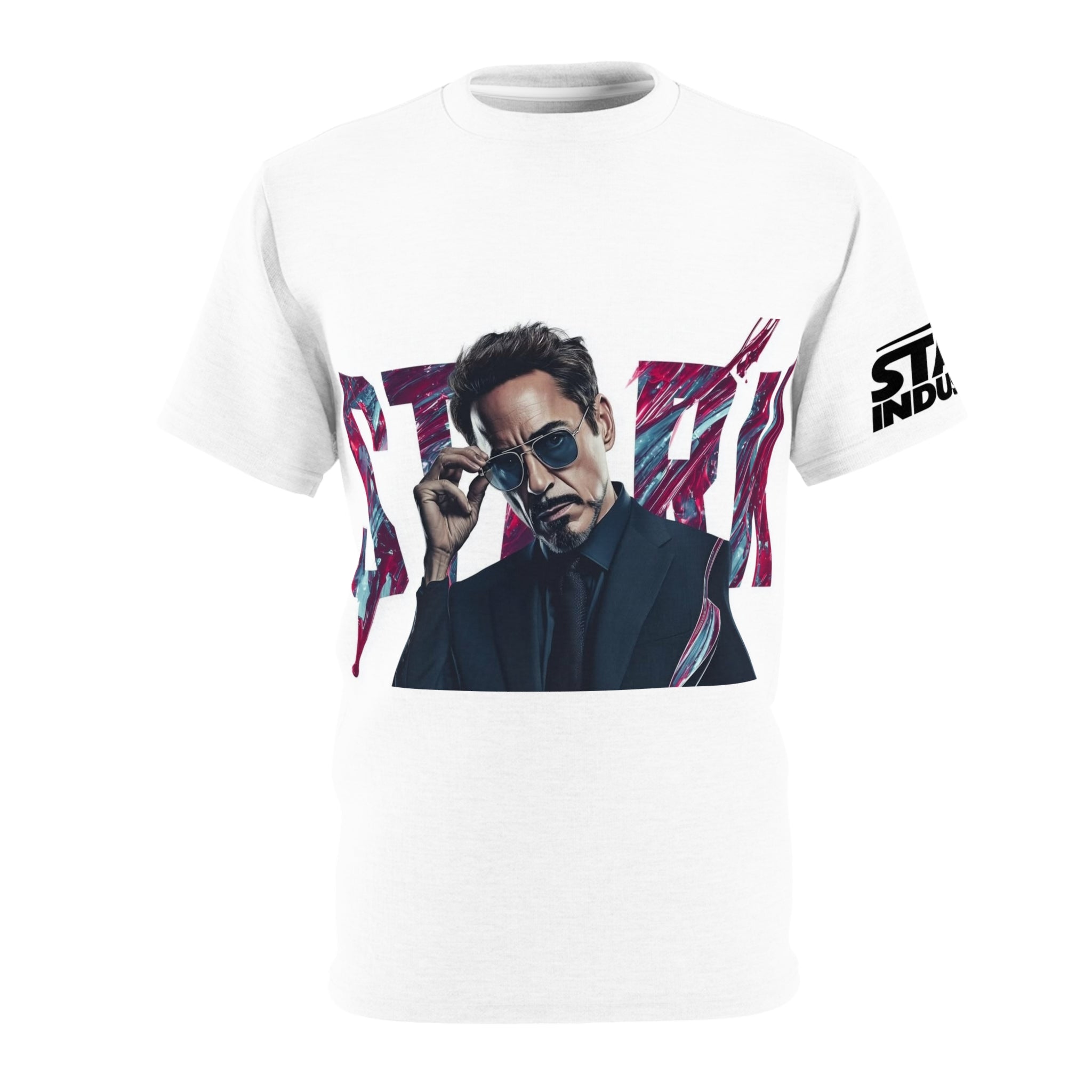 Iron Icon Graphic Tee — 'Stark Industries'T‑Shirt