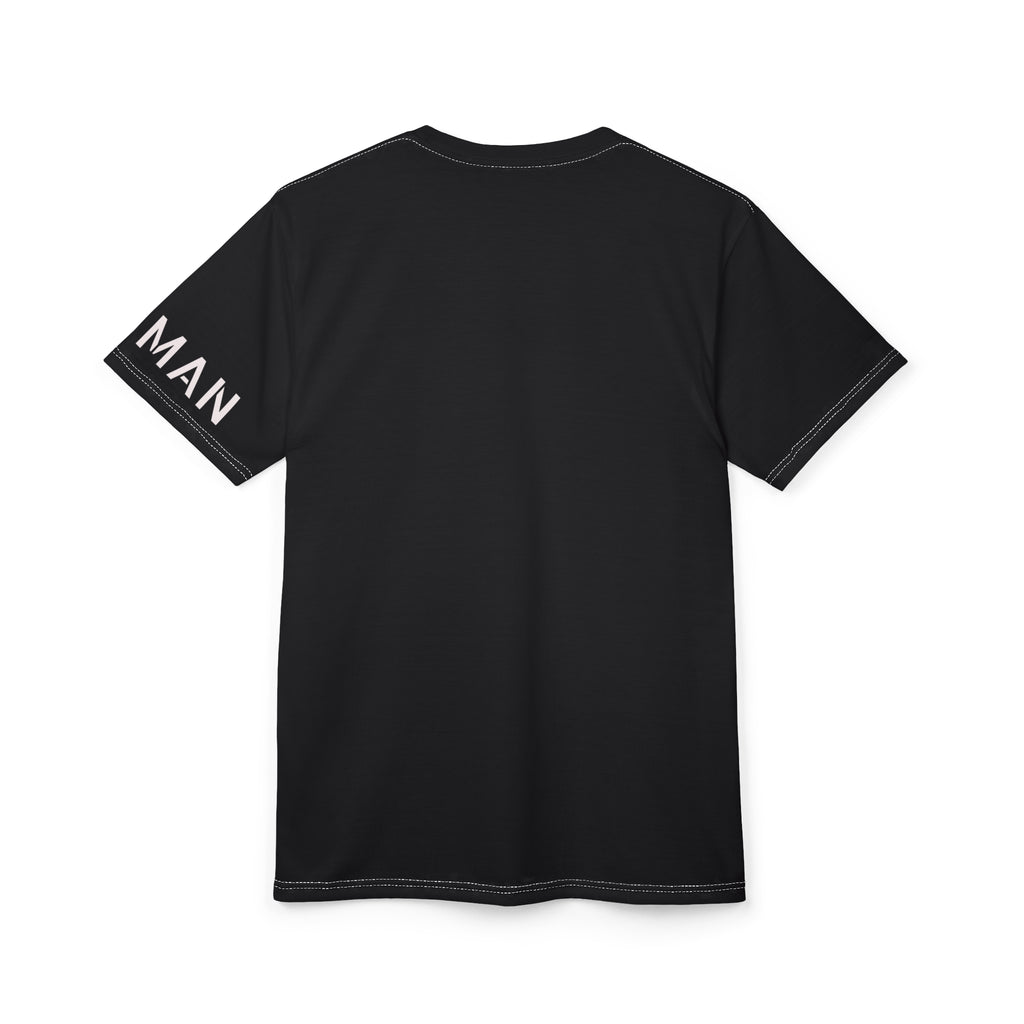 Iron Man Graphic Tee — Red Arc Reactor All-Over Print
