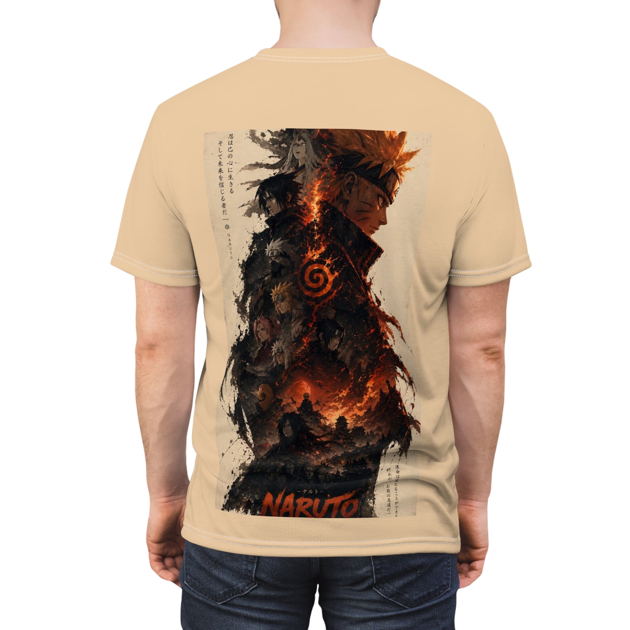 Anime Ninja Graphic Tee — Uzumaki Naruto Design