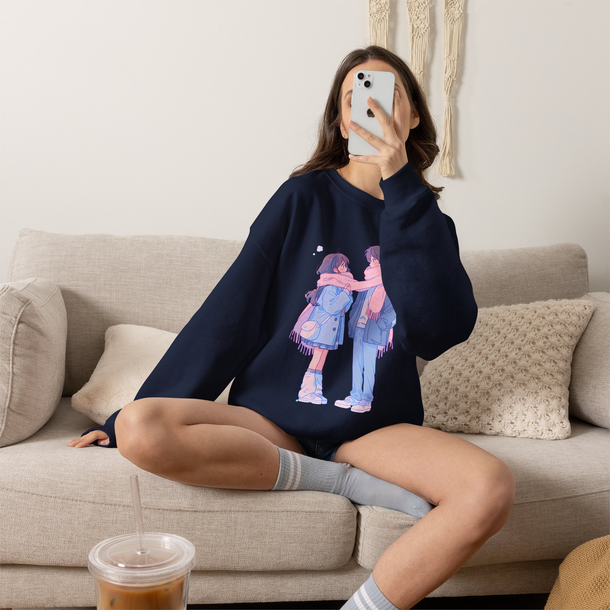 Romantic Love Couple Sweatshirt