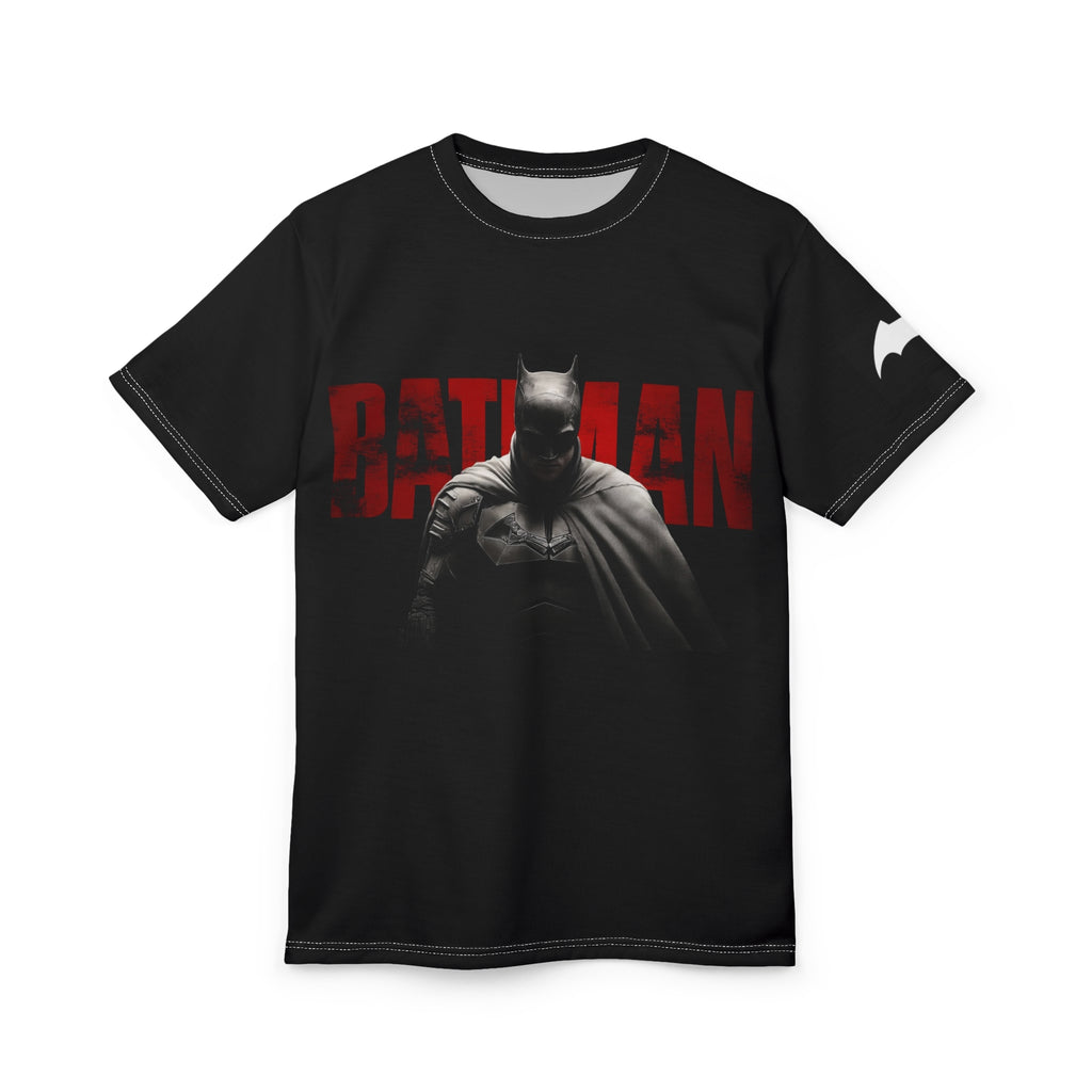 Batman Graphic Tee — Dark Knight Red Logo T Shirt