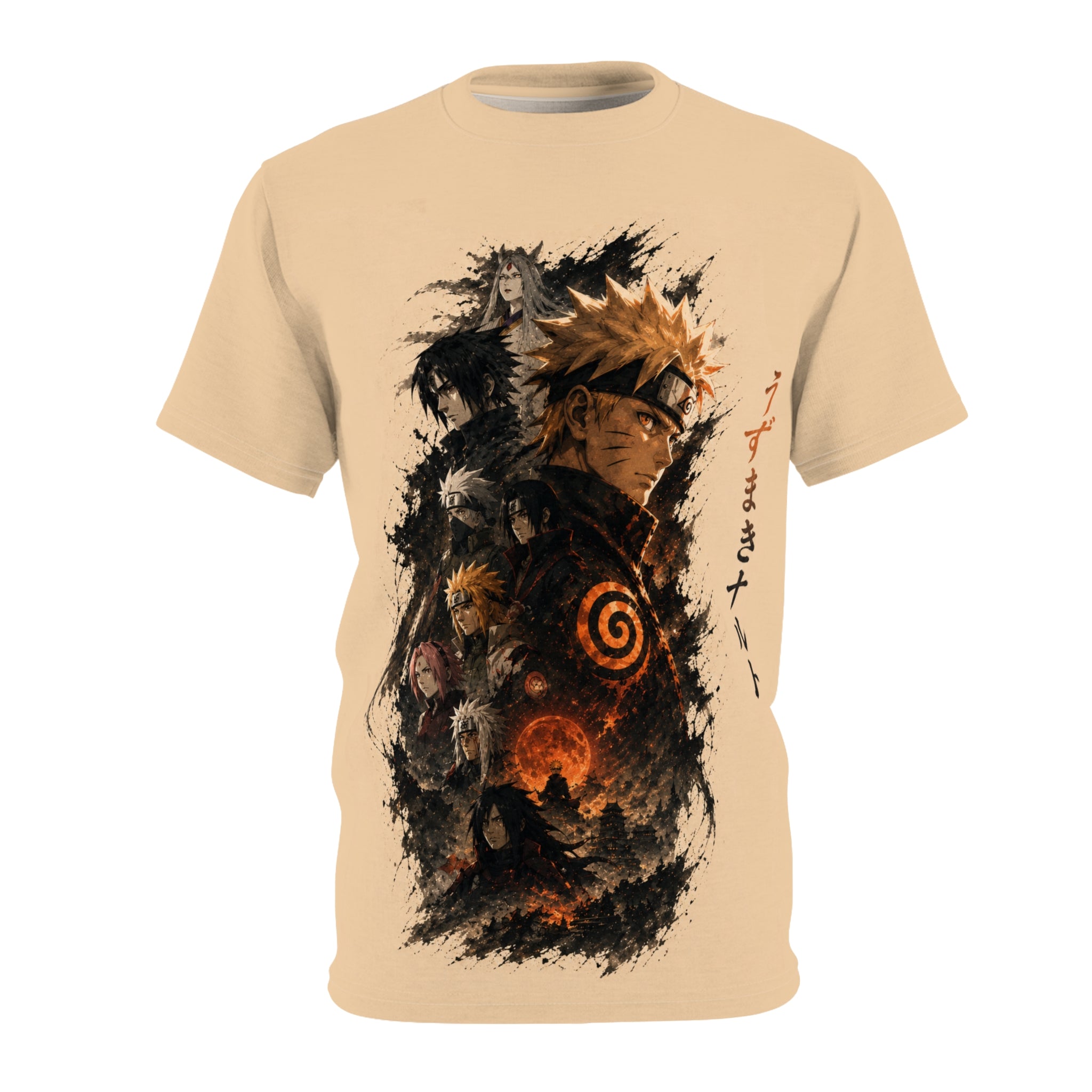 Anime Ninja Graphic Tee — Uzumaki Naruto Design