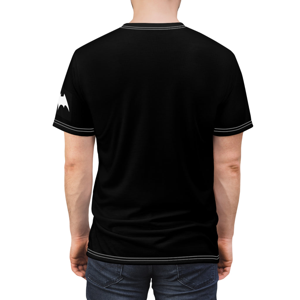 Batman Graphic Tee — Dark Knight Red Logo T Shirt